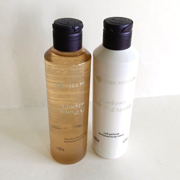 Yves Rocher - Quelques Notes d' Amour - Shower Gel 200 ml + Body Lotion 200 ml - Picture 1 of 1